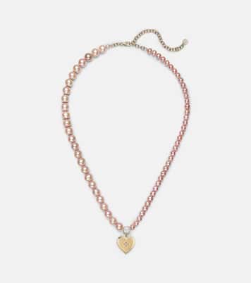 14kt gold necklace with pearls | Sydney Evan