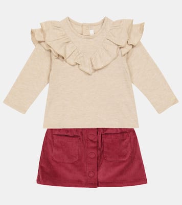 Ensemble pull et jupe en coton | Chloé Kids