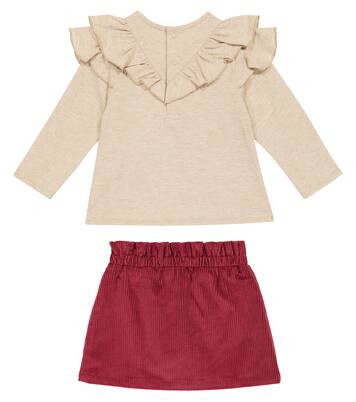 Ensemble pull et jupe en coton | Chloé Kids