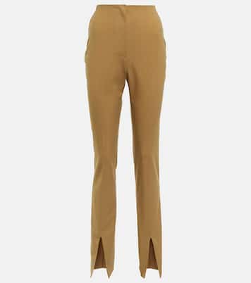 Florine slim wool-blend pants | Nanushka