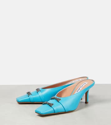 Verzierte Mules aus Leder | Acne Studios