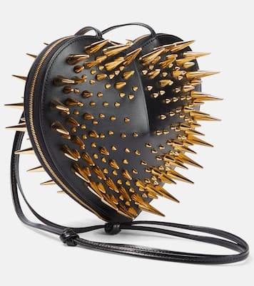 Sac Le Cœur en cuir à clous | Alaïa