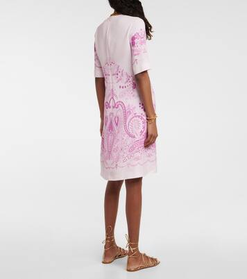 Printed shift minidress | Etro