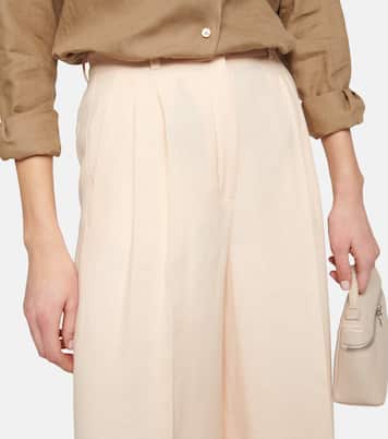 Pantaloni Nyack in lino e lana | Loro Piana