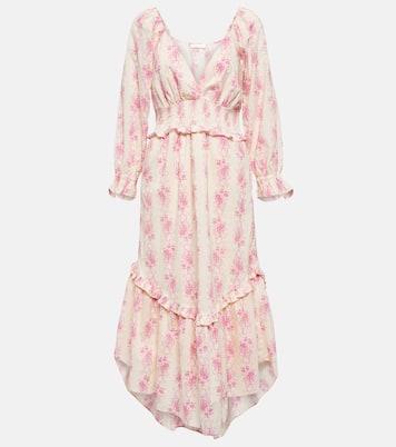 Midikleid Firefly aus Baumwolle | LoveShackFancy