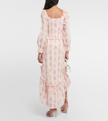 Midikleid Firefly aus Baumwolle | LoveShackFancy