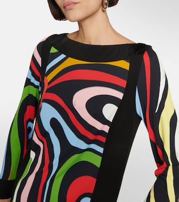 Marmo jersey minidress | Pucci