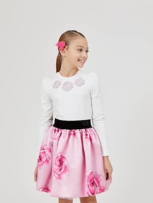 Jupe à fleurs | Monnalisa