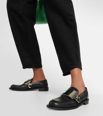 Loafers Gourmet Chain aus Leder | JW Anderson