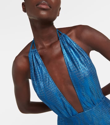 Bañador en jacquard con cuello halter | Missoni Mare