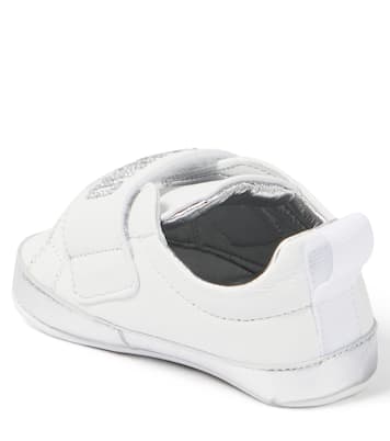 Bébé – Baskets en cuir à logo | Moschino Kids