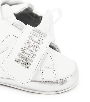 Bébé – Baskets en cuir à logo | Moschino Kids