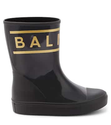 Stivali da pioggia con logo | Balmain Kids