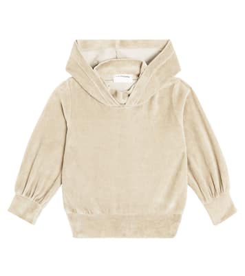 Baby - Felpa Albina in misto cotone con cappuccio | 1 + in the Family