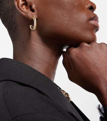 Boucles d'oreilles Peggy en or 14 ct et diamants | Lauren Rubinski
