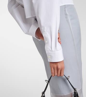 Chemise raccourcie en coton | Givenchy