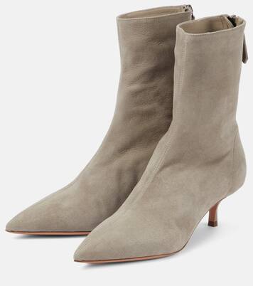 Montmartre 50 suede ankle boots | Aquazzura