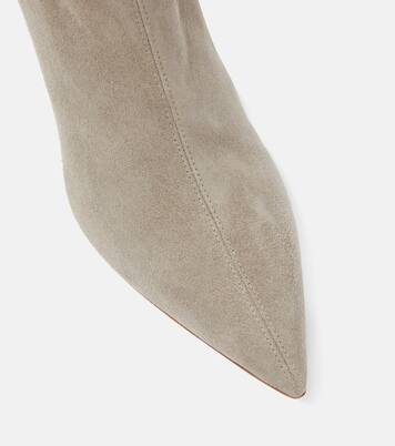 Montmartre 50 suede ankle boots | Aquazzura
