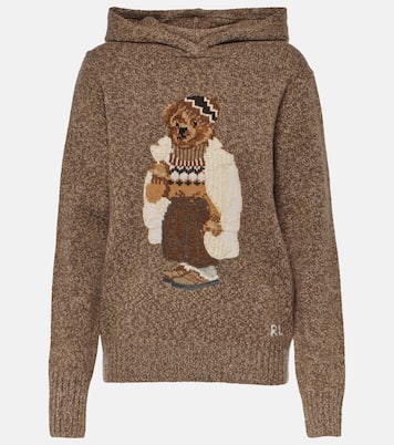 Polo Bear wool and cashmere hoodie | Polo Ralph Lauren