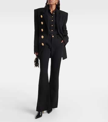 Hose aus Crêpe | Balmain