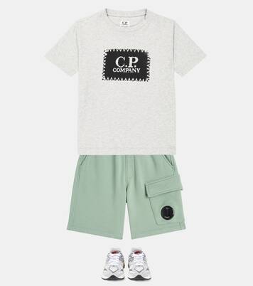 T-shirt U16 en coton à logo | C.P. Company Kids