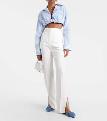 Ballerine slingbacks Duelo Plates in denim | Jacquemus