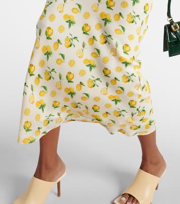 Robe longue Tonale imprimée en soie | Sportmax