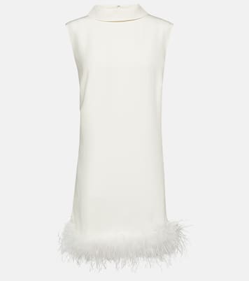 Robe de mariée Candice en soie à plumes | Rixo