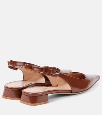 Ballerine slingback in vernice | Gianvito Rossi