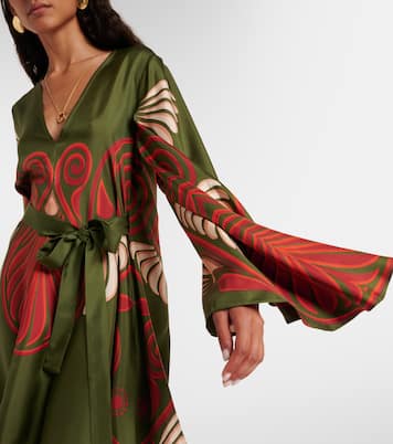 Abito corto Magnifico in twill di seta | La DoubleJ