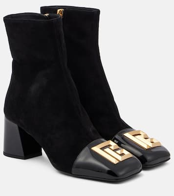 Botines Edna de ante y charol | Balmain