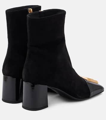 Botines Edna de ante y charol | Balmain
