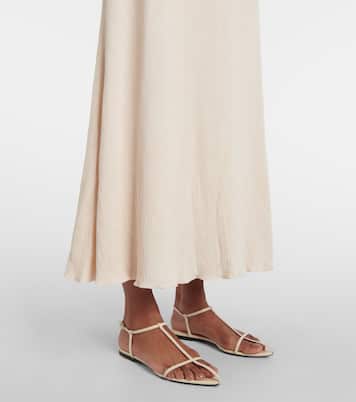 Abito lungo con cut-out | Johanna Ortiz