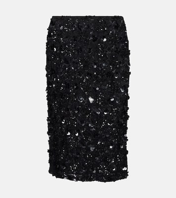 Jupe crayon à sequins | Dolce&Gabbana