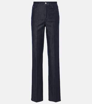 Jeans rectos de tiro alto | Dolce&Gabbana