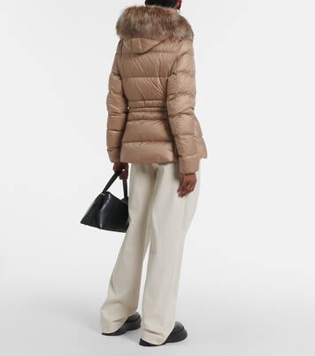 Daunenjacke Boed mit Shearling | Moncler