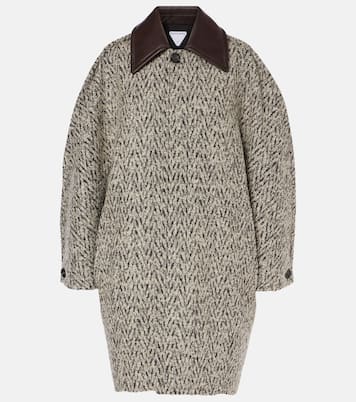 Cappotto in bouclé di misto lana | Bottega Veneta