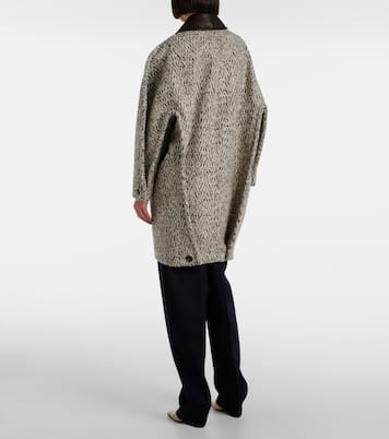 Cappotto in bouclé di misto lana | Bottega Veneta