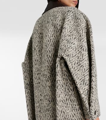 Cappotto in bouclé di misto lana | Bottega Veneta
