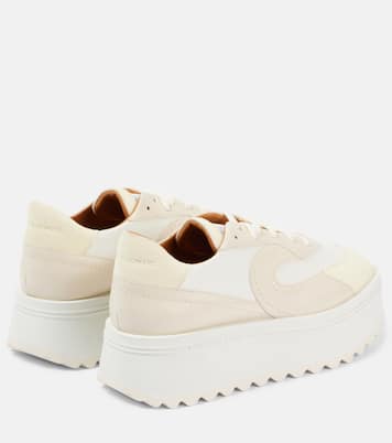 Awake suede platform sneakers | Clergerie
