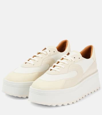 Awake suede platform sneakers | Clergerie