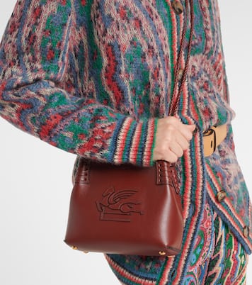 Schultertasche Libra Mini aus Leder | Etro