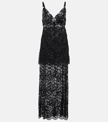 Lace maxi dress | Rabanne