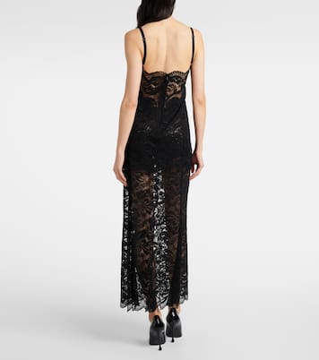 Lace maxi dress | Rabanne