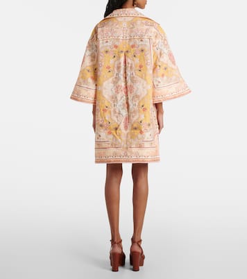 Wylie printed linen tunic | Zimmermann