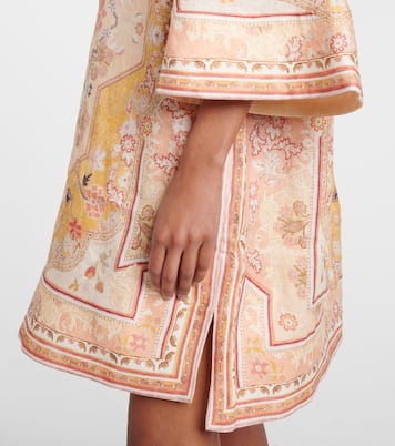 Wylie printed linen tunic | Zimmermann