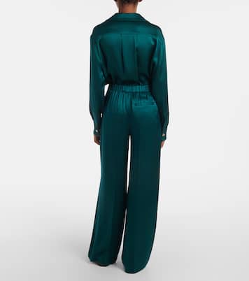 Pantalon de pyjama en satin de soie | Loewe