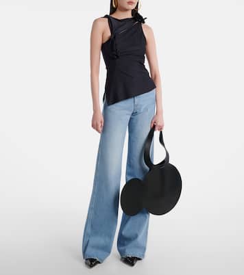 x Disney® – Sac Mickey Heart en cuir | Coperni