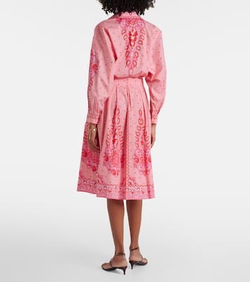 Midikleid aus einem Baumwollgemisch | Etro