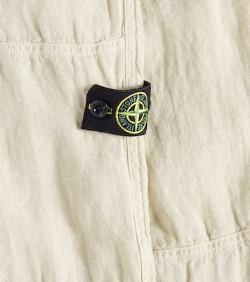 Hose Compass aus Leinen | Stone Island Junior